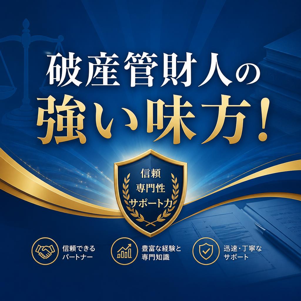 破産管財人の強い味方！