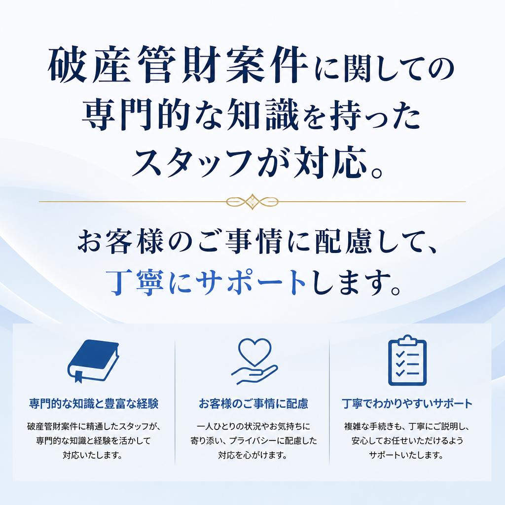 2. 破産管財車両の特別サポート