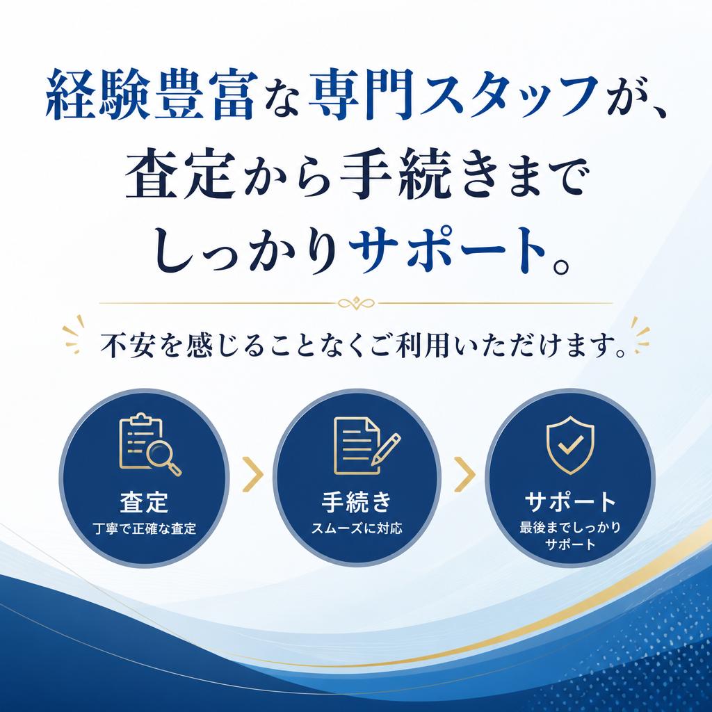 安心のサポート体制