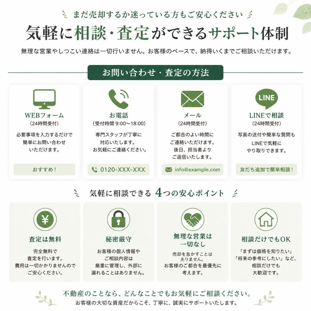 まずはご相談を！