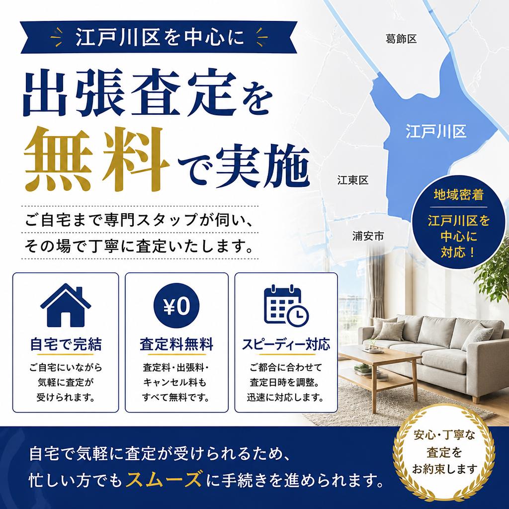 出張査定で手間いらず