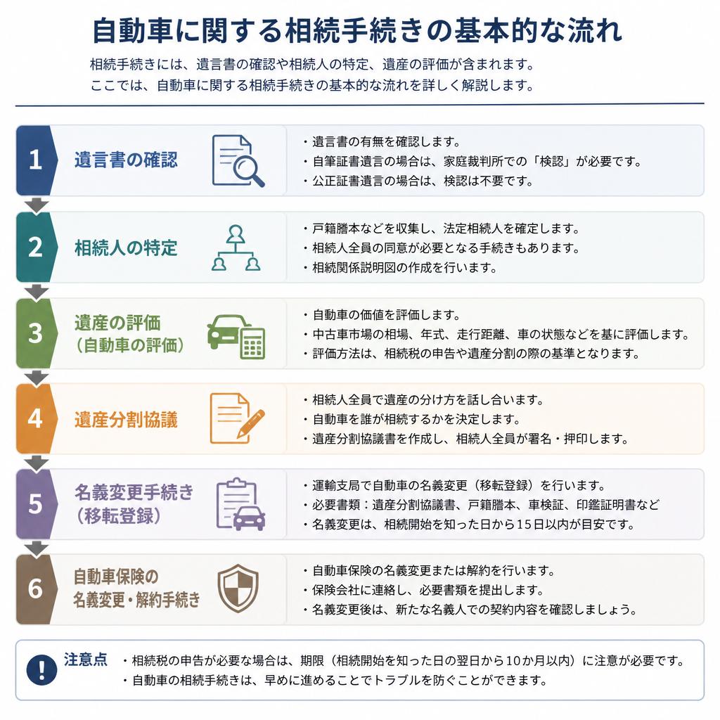相続手続きの流れ
