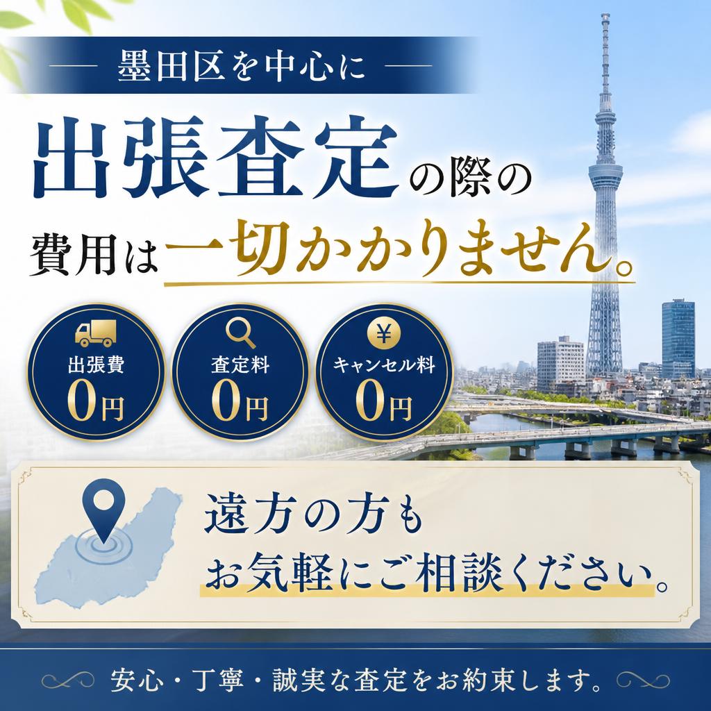 出張費用は無料